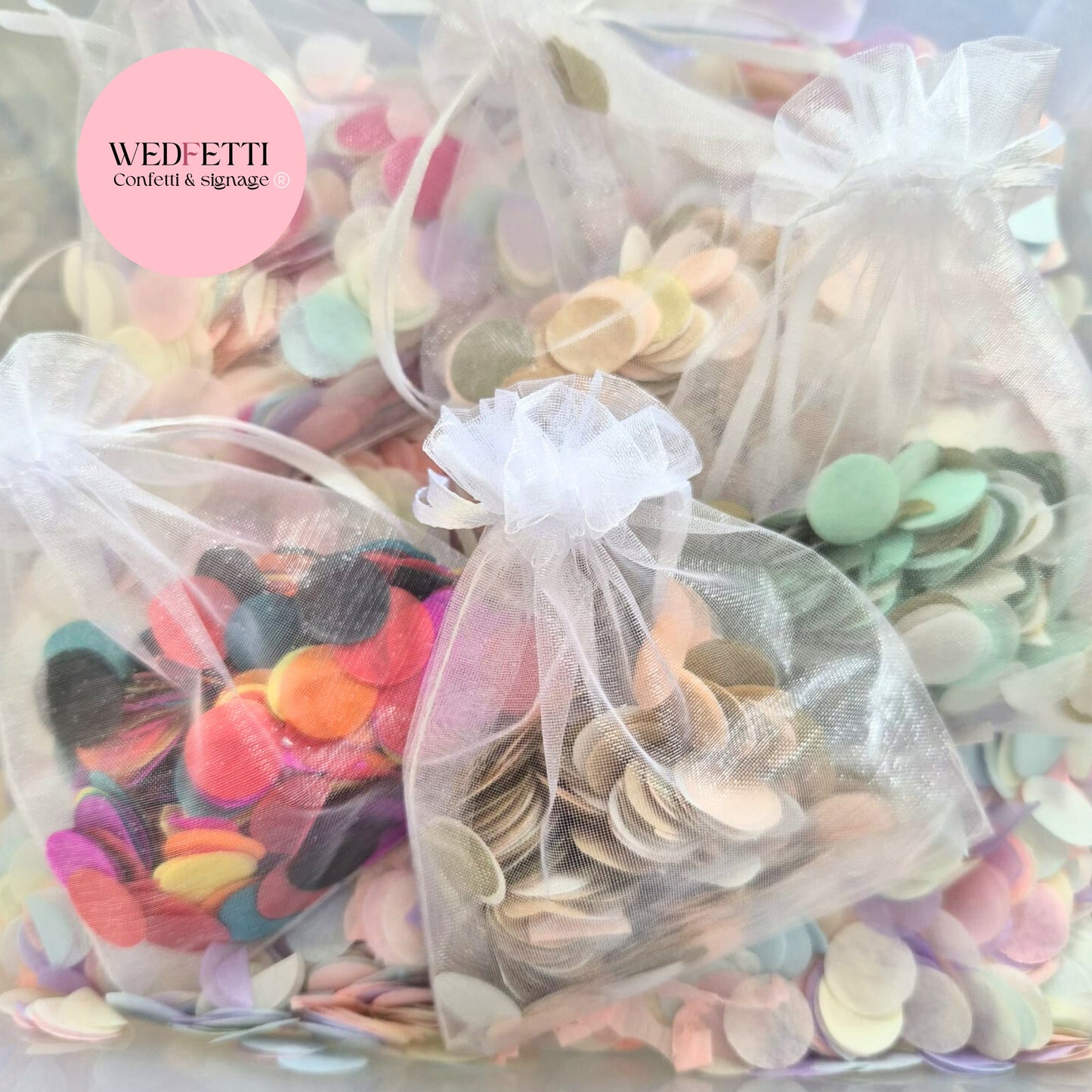 Pastel rose petal premium mix