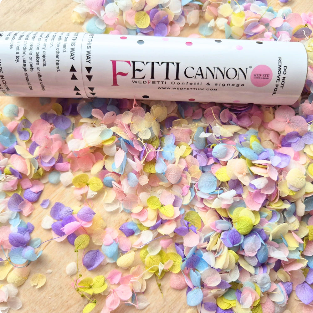 Petal premium Confetti Cannons - Biodegradable
