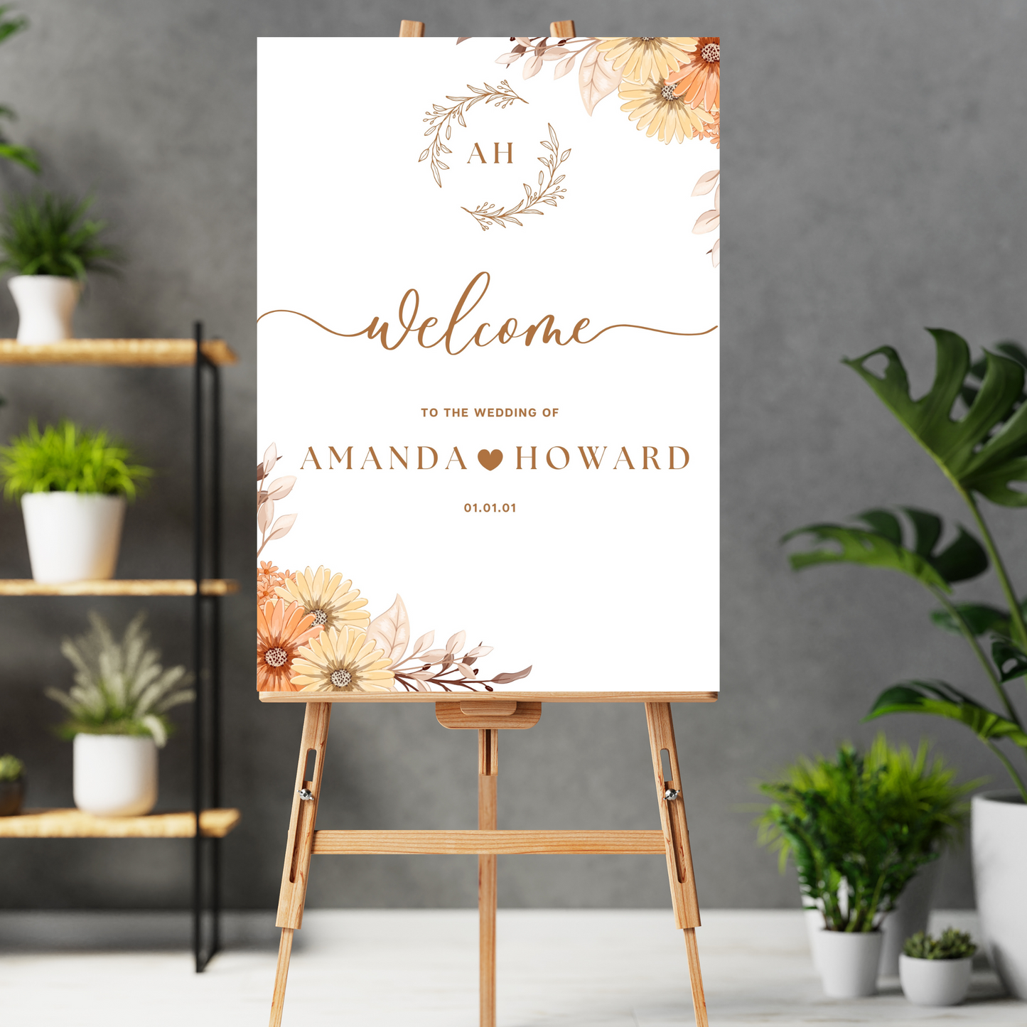 Welcome sign - up to A1 size (Fallz)