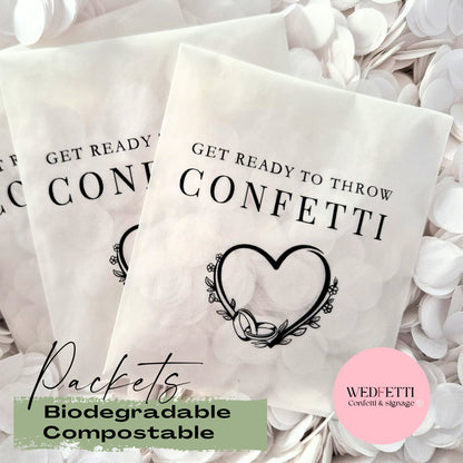 Create your own Multi Colour paper heart Confetti mix 2.5cm