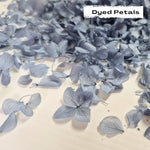 Dusty Blue hydrangea petals (Dyed)
