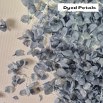 Dusty Blue hydrangea petals (Dyed)