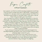 Best Biodegradable paper confetti UK