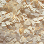 Paper Confetti hearts 1.5cm - Ivory