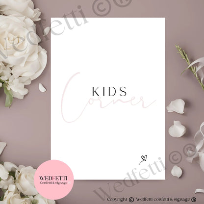 Kids Corner WedFetti