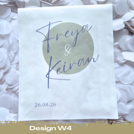 Confetti Packets Biodegradable - W4