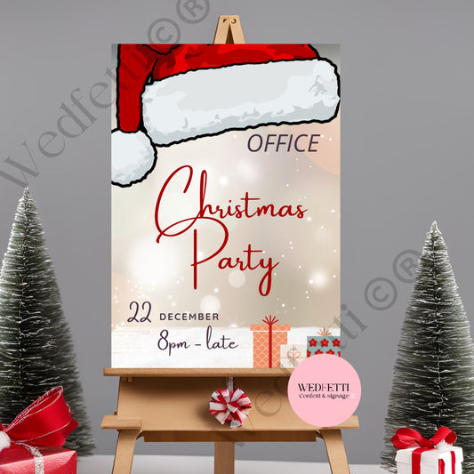 Seasonal party / event sign