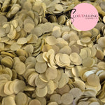Slow falling paper Confetti - Gold by Wedfetti - Biodegradable