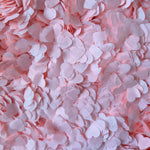 Paper Confetti hearts 1.5cm - Light Pink