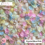 Snow Petal Confetti - Pastel Blue Pink