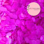 Slow falling paper Confetti - Electric Fuschia