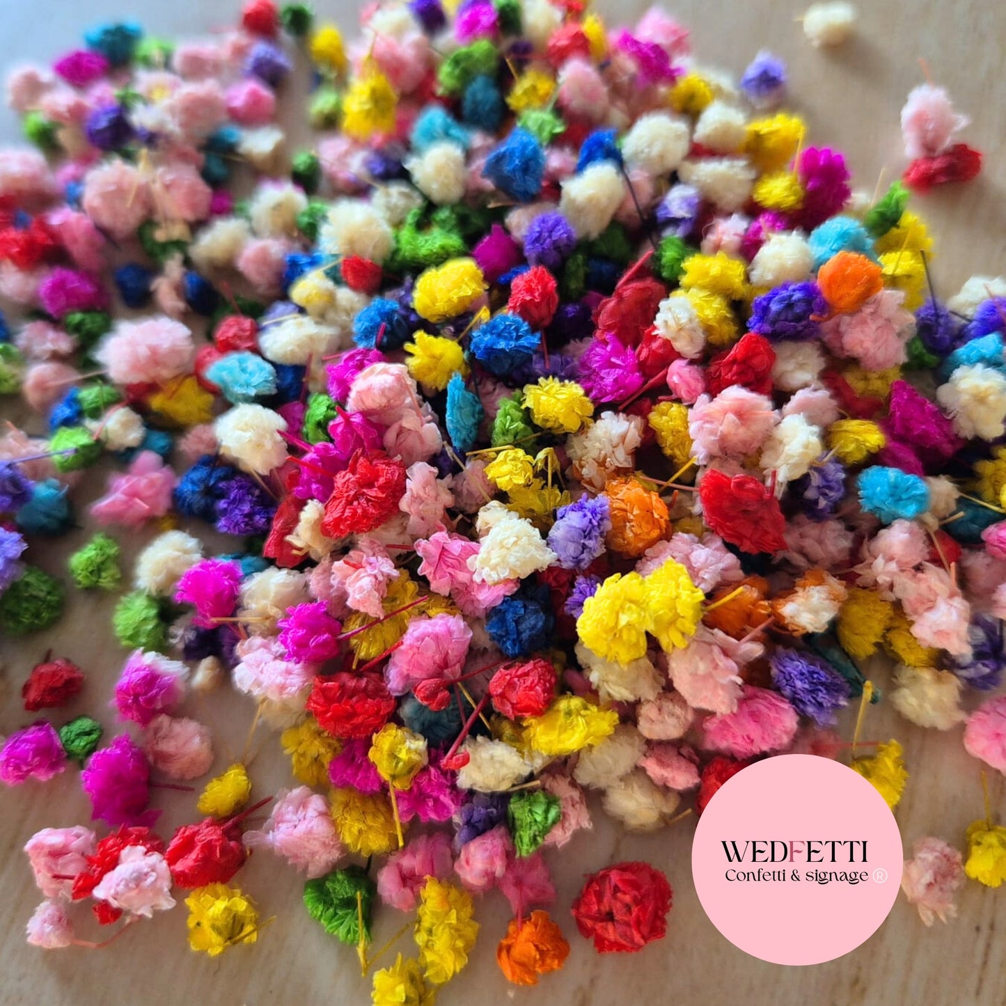 Rainbow Buds Confetti
