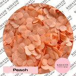 Slow falling paper Confetti - Peach