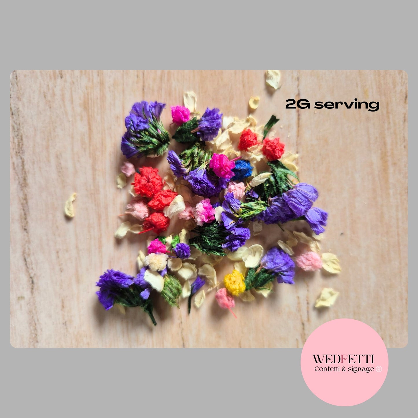 Rainbow Buds Confetti mix