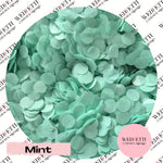 Slow falling paper Confetti - Mint