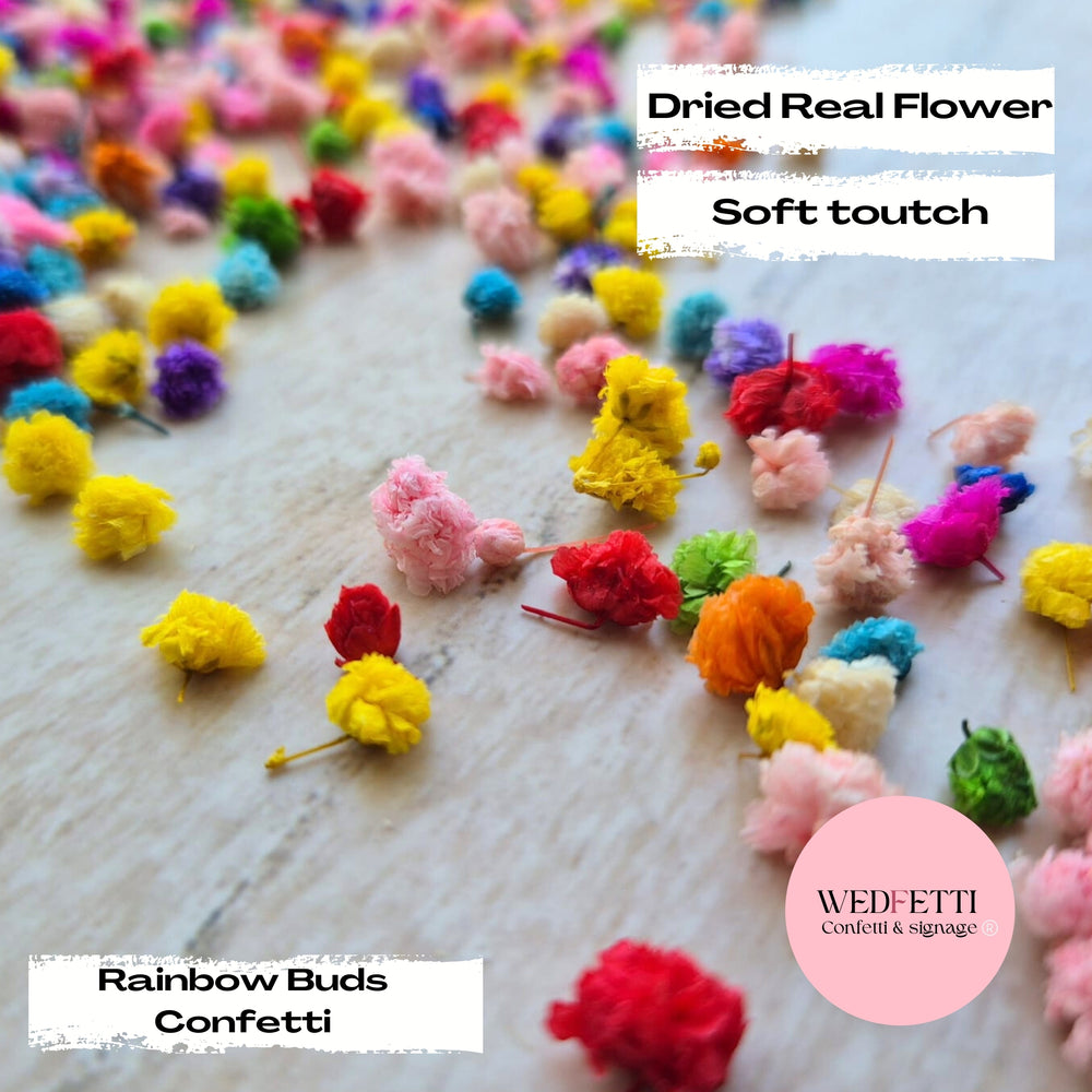 Rainbow Buds Confetti