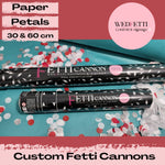 Confetti Cannons 60cm  - Customise your colours