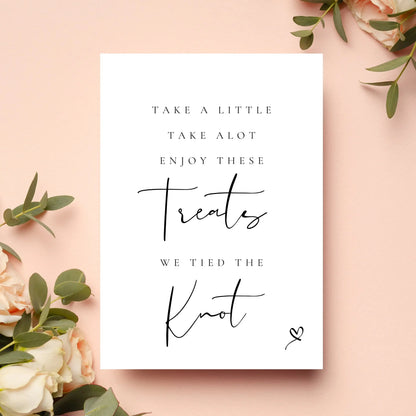 Treat poem WedFetti