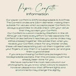 Best Biodegradable paper confetti UK