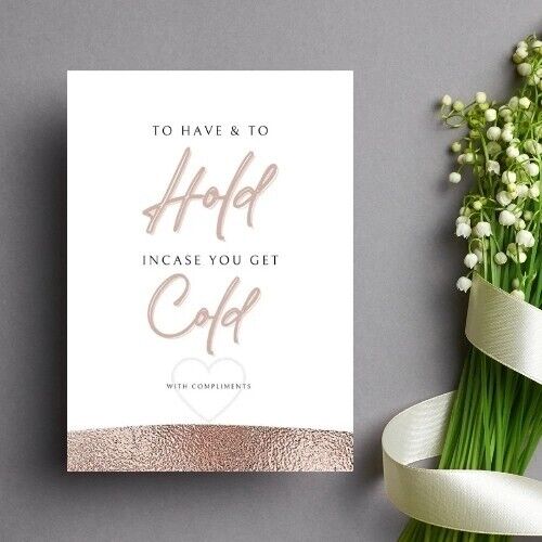 Wedding Sign A5  Pink Blush Theme (Physical Item)