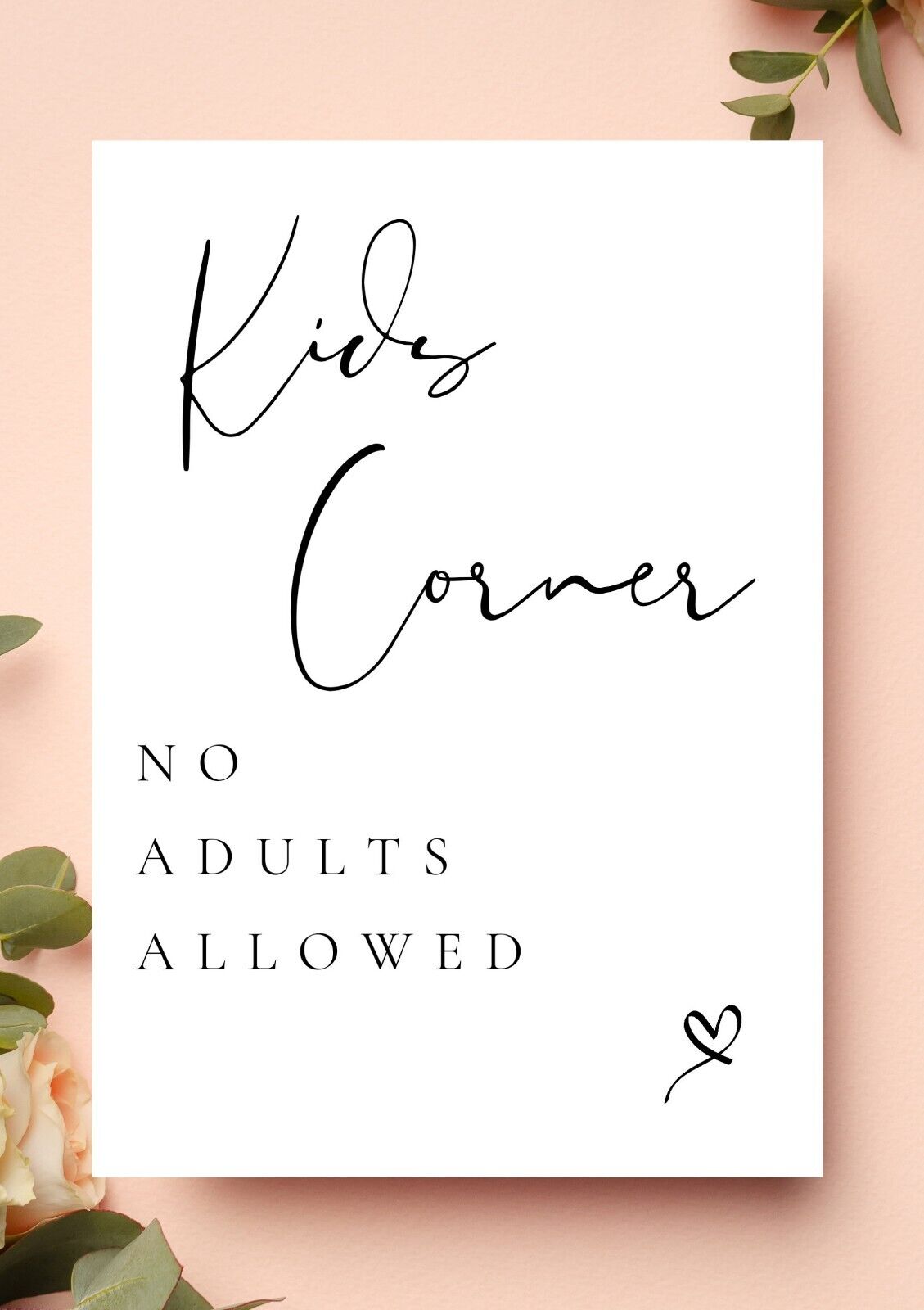 Wedding Sign Bundle x10 (Physical Items)