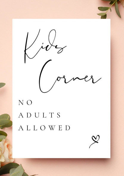 Wedding Sign Bundle x10 (Physical Items)
